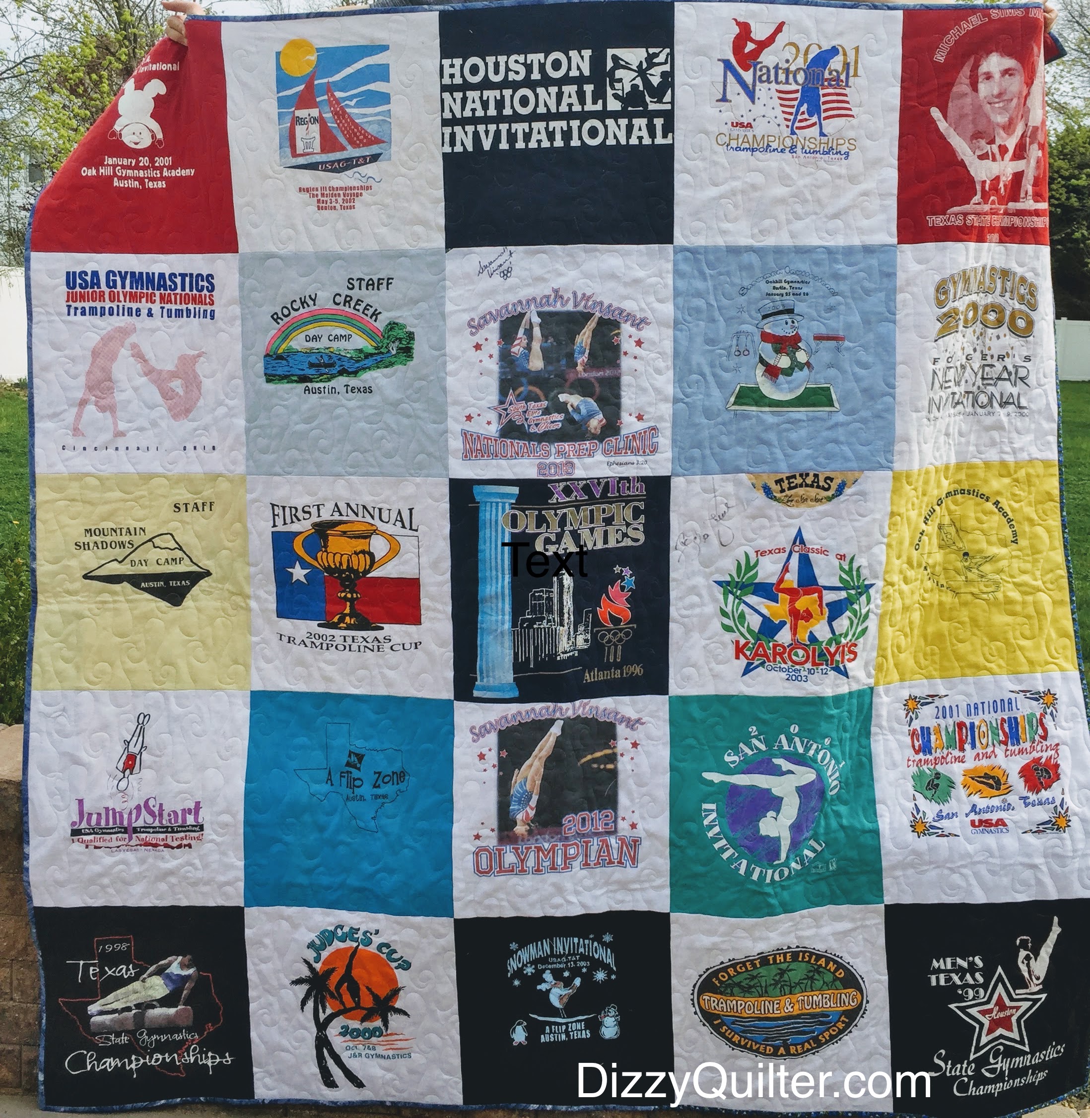 Patti's T-Shirt Quilts • Dizzy Quilter