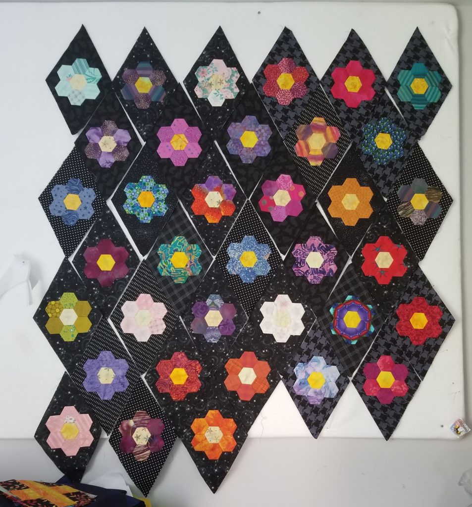 Kingfisher Quilt with Dizzy Quilter