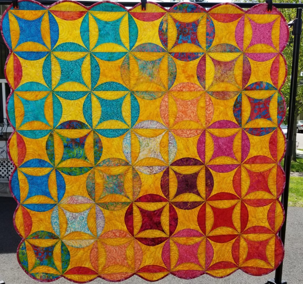 Moravian Star with Accuquilt • Dizzy Quilter