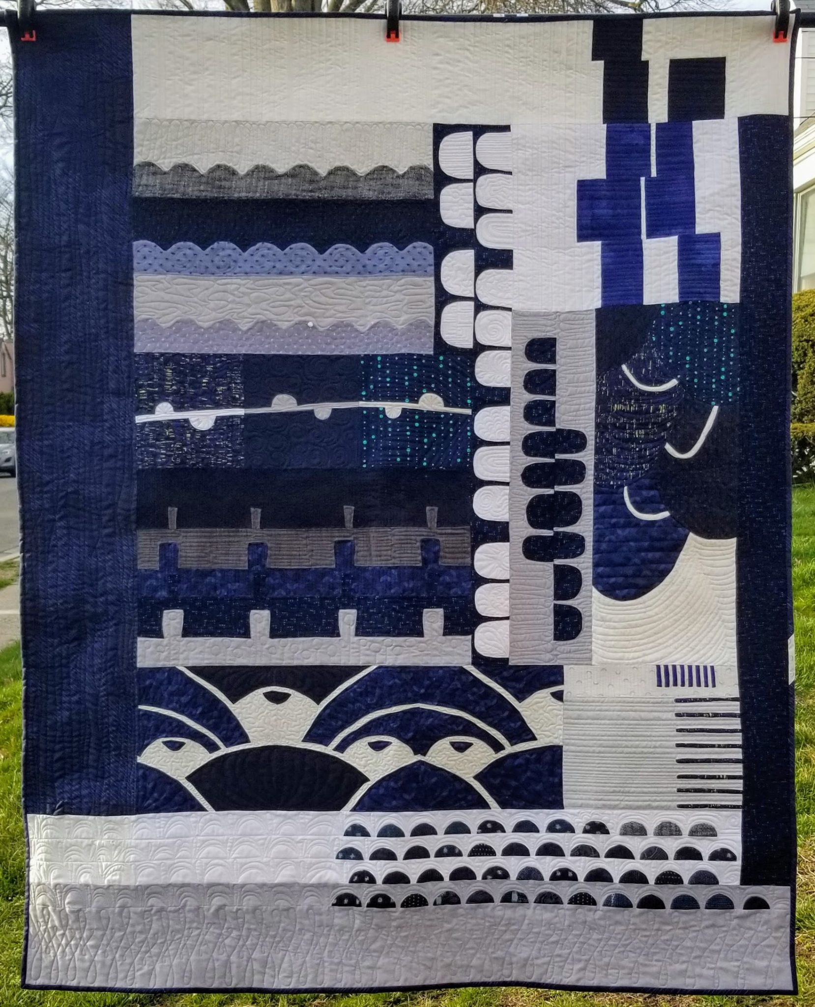 Monochrome Exploration With Quilt Lab • Dizzy Quilter