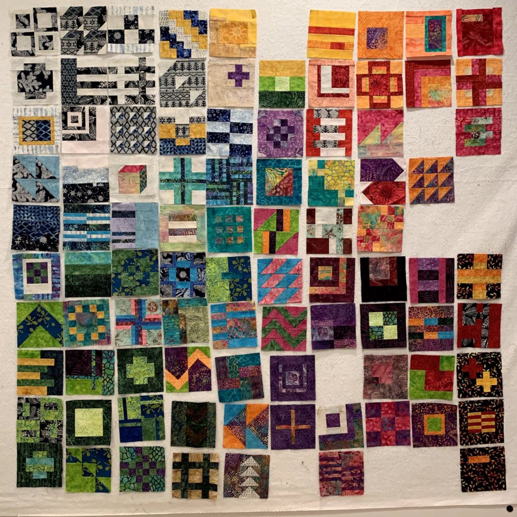 100 Days of Stitching • Dizzy Quilter