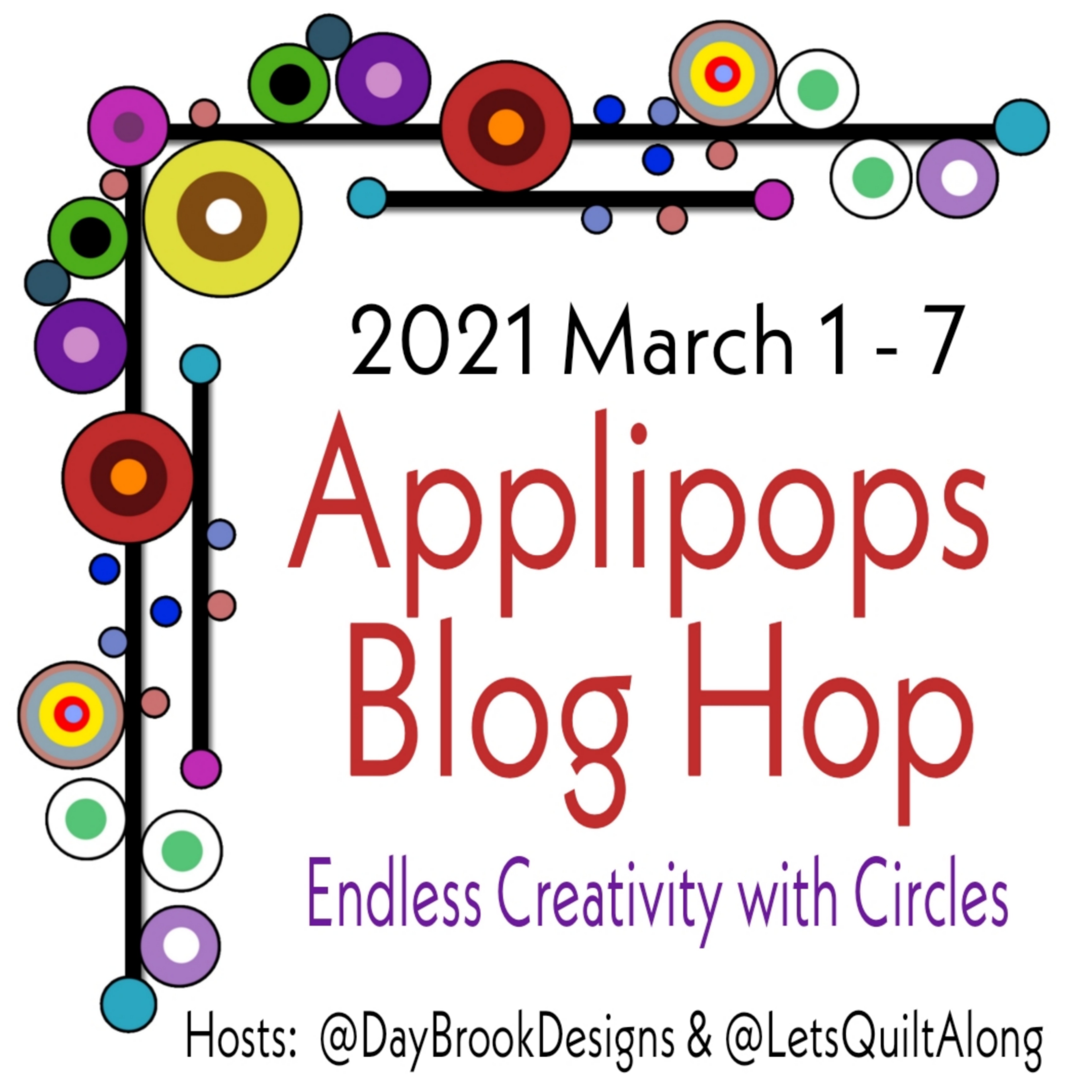 Applipops Blog Hop Logo