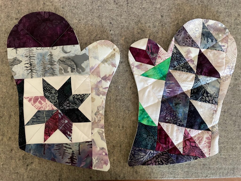  Oven mitts and enchiladas with Accuquilt