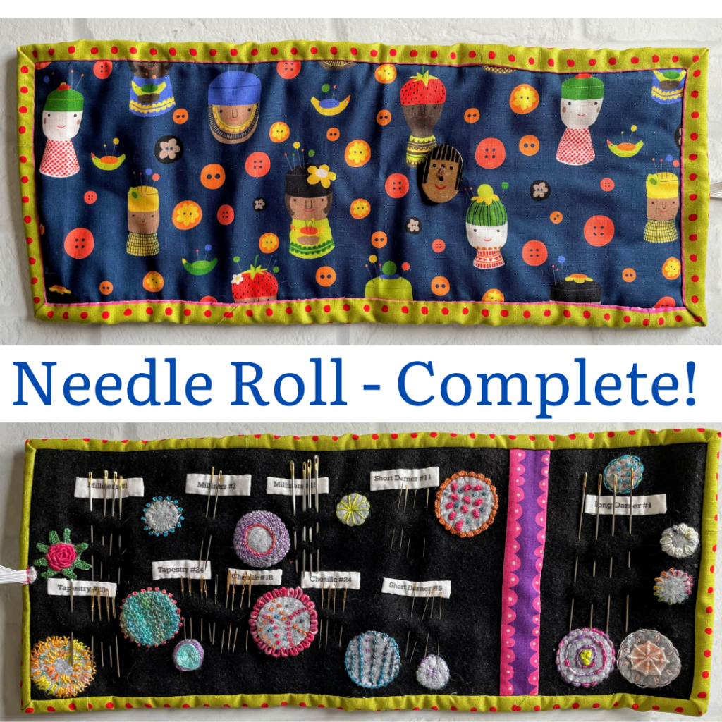 needle roll by Dizzy Quilter