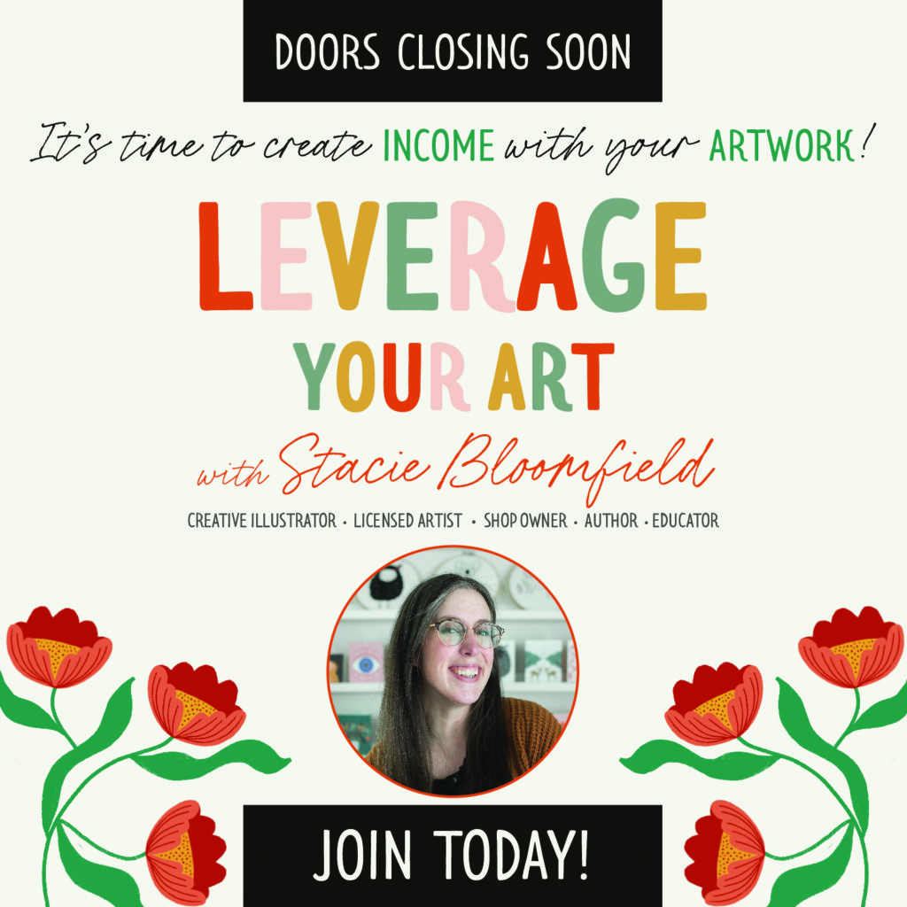 Leveraging my art with Stacie Bloomfield